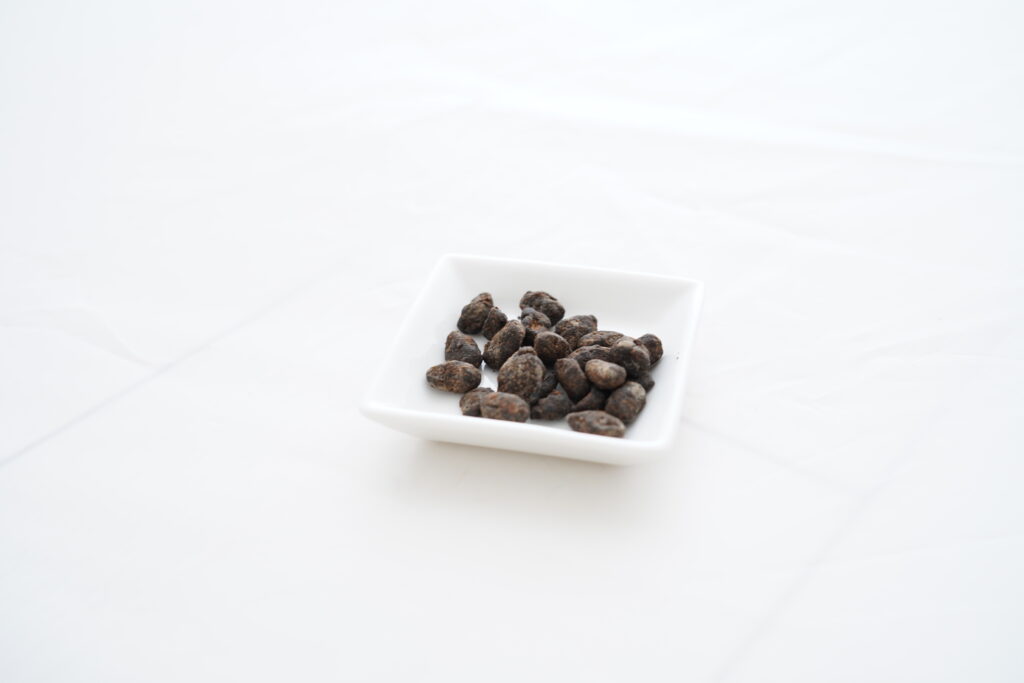 Authentic Hamanatto showing its naturally concentrated umami after long fermentation.