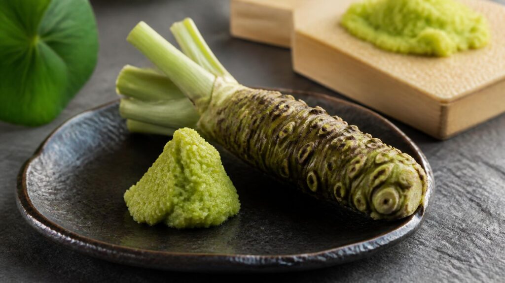 Rare premium Japanese ingredients displayed together.