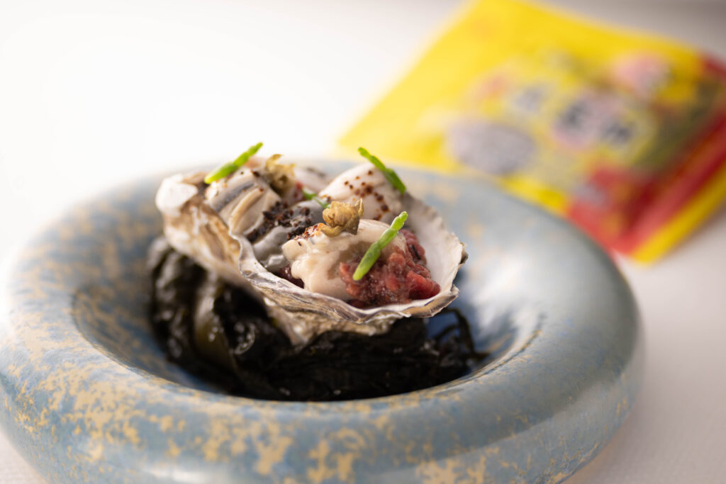Contemporary dishes enhanced with authentic Hamanatto.